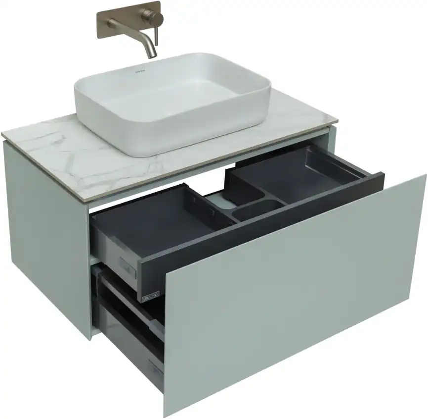 Тумба под раковину Allen Brau Infinity 85 1.21002.PWM папирус матовый фото 8