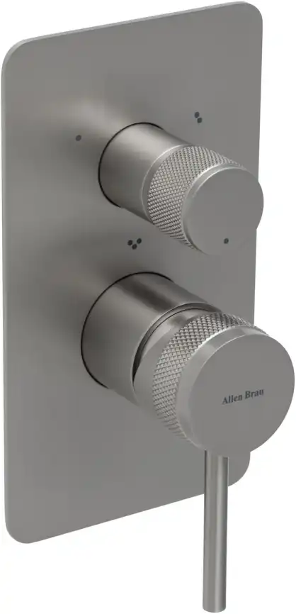 Смеситель для ванны с душем Allen Brau Priority 5.31A11-BN встраиваемый, с внутренней частью, Никель фото 4