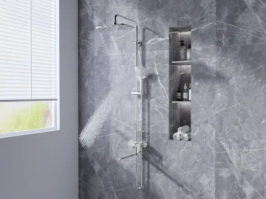 Душевая система Aquatek НИКА AQ2840CR, Хром фото 6