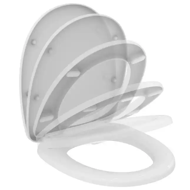 Универсальное сиденье и крышка для унитазов овальной формы OCEANE W300201 фото 1