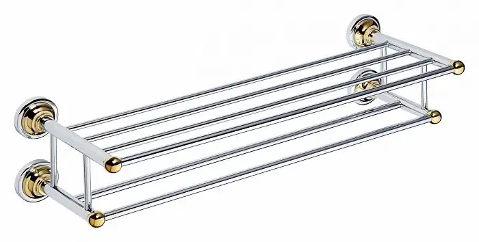 Полочка для полотенец 66,5 см BEMETA RETRO золото 144202258 фото 1
