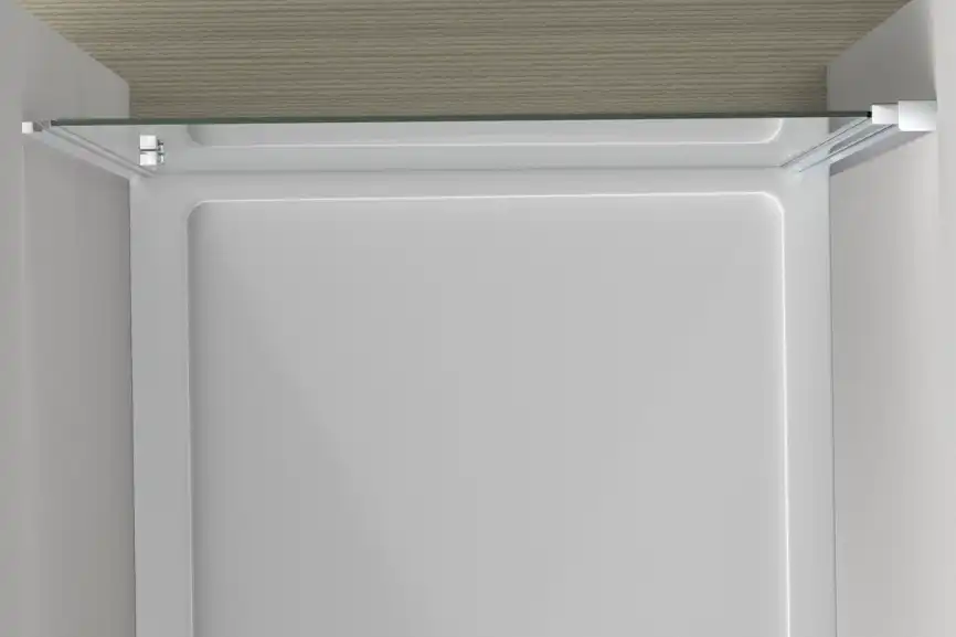 Душевая дверь Vincea Alpha 70 см, VDP-3AL700MT, профиль Хром, стекло Рифленное фото 2