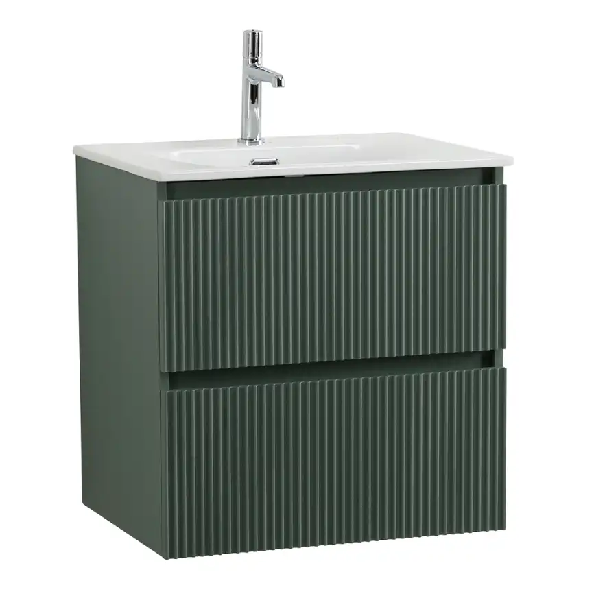 Тумба под раковину BelBagno UNO-MINI-600-2C-SO-VO подвесная, Еловый Матовый фото 2