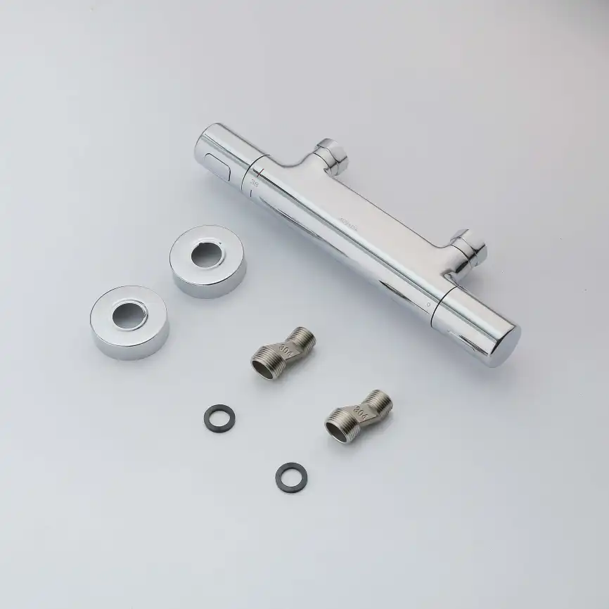 Смеситель для душа Aquatek Ника AQ1863CR термостатический, Хром фото 5