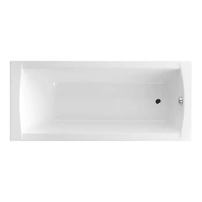 Акриловая ванна Excellent  Aquaria Slim 160x70 с тонким бортом, встраиваемая, Белая фото 1