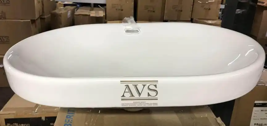 Раковина AVS Марго 60х40 белая фото 8