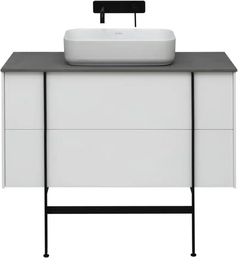 Тумба под раковину Allen Brau Reality 100 1.32007.WM белый матовый фото 29