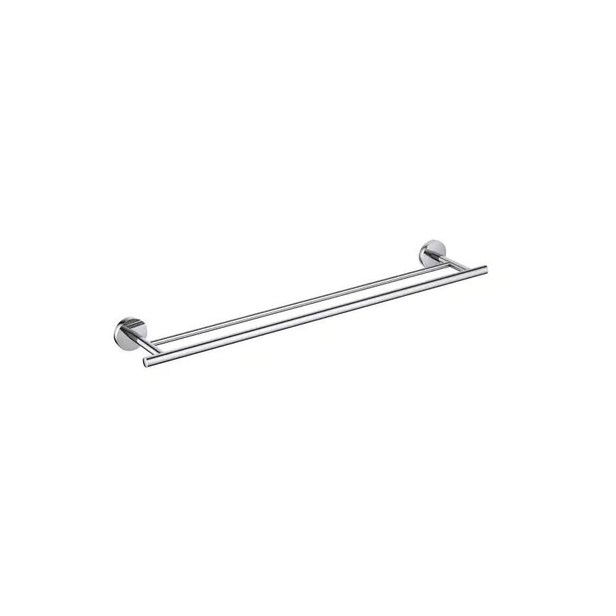 Держатель полотенец 600 мм Aquatek Оберон AQ4230CR двойной, Хром фото 1