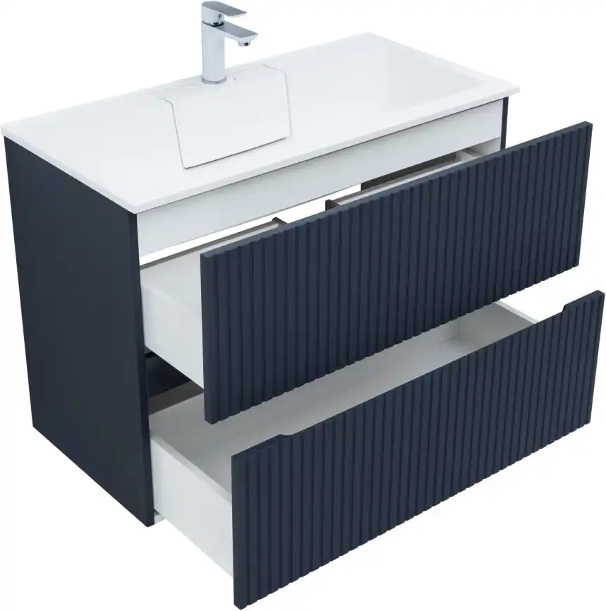 Тумба под раковину Aquanet Джейн 90 маренго 313303 фото 3