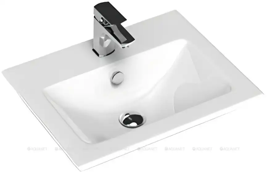 Раковина Sanovit Practico 50 44050, Белая глянцевая фото 1