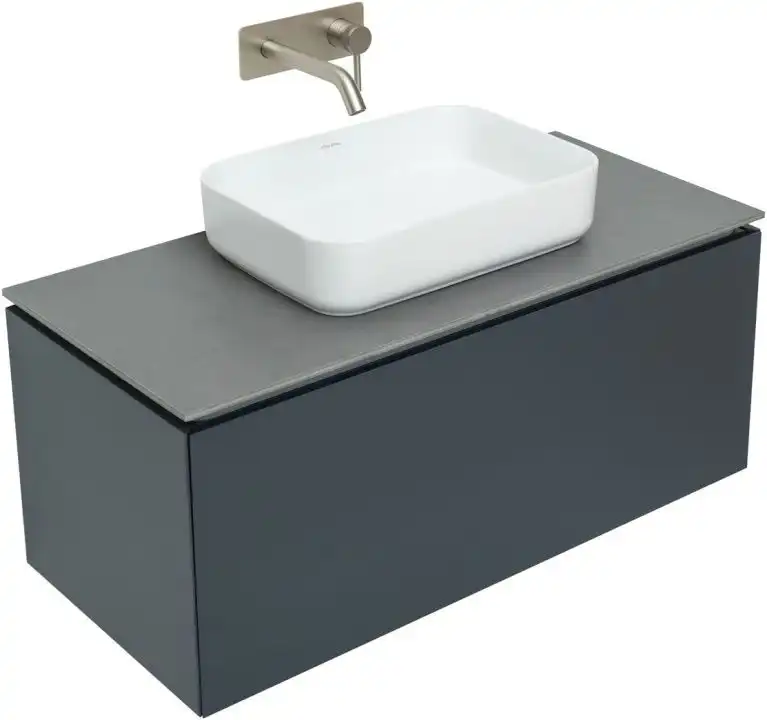 Тумба под раковину Allen Brau Infinity 100 1.21004.AM антрацит матовый фото 1