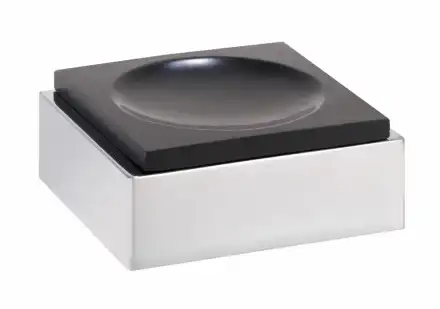 Мыльница черная 10,5 см BEMETA GAMMA хром 145408312 фото 1