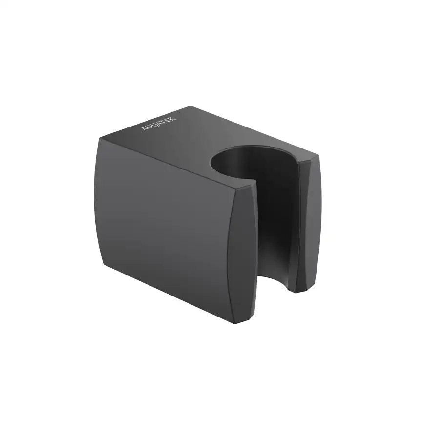 Держатель ручного душа Aquatek  AQ2403MB, Черный матовый фото 1