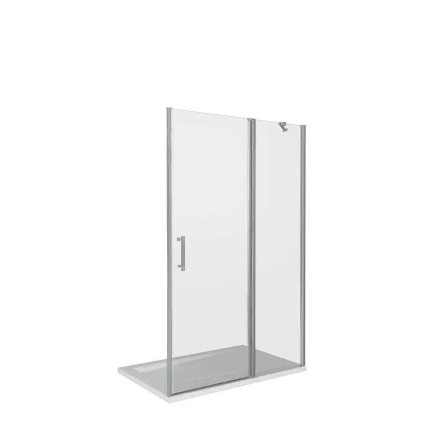 Душевая дверь Good Door Mokka WTW-140-C-WE, МК00008, профиль Белый, стекло Прозрачное фото 2