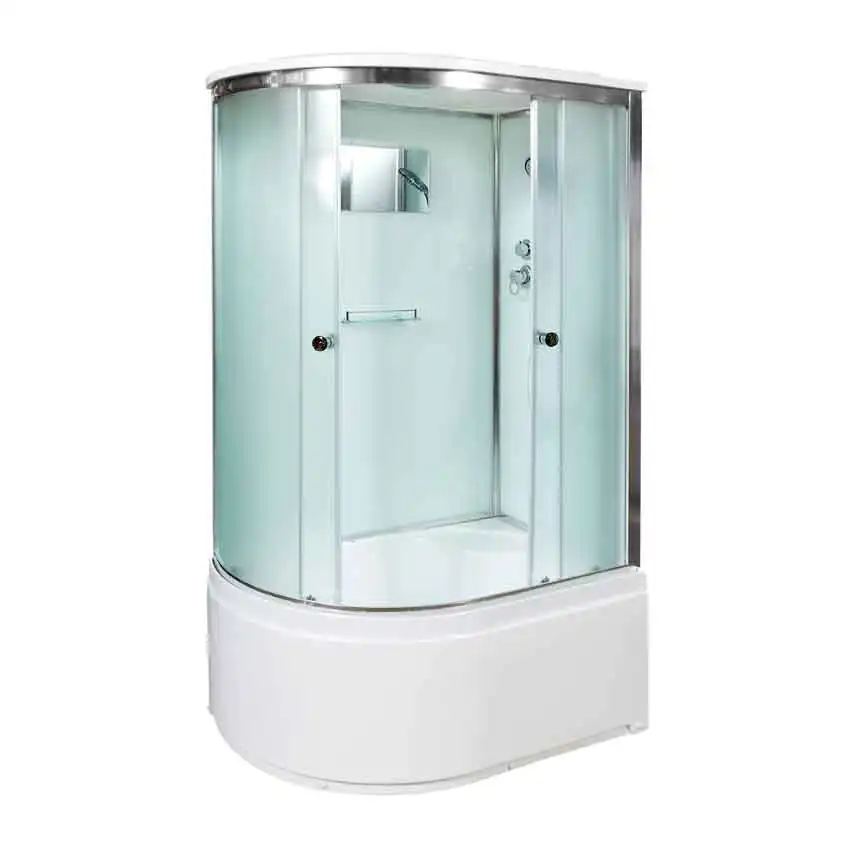 Душевая кабина AvaCan D120SR 120x80 см, высокий поддон, с крышей, правая фото 1