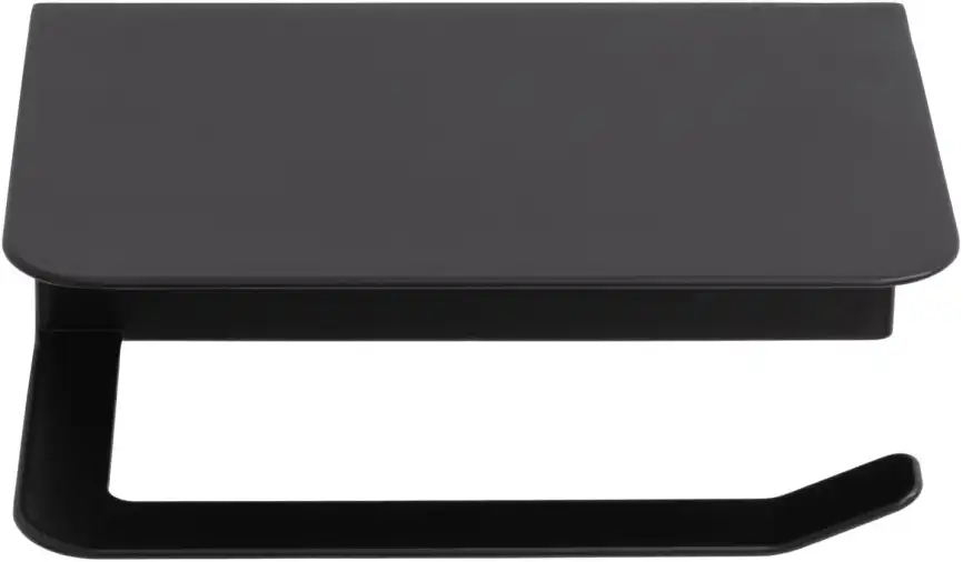 Держатель туалетной бумаги Aquanet Магнум черный матовый, 336613 фото 4