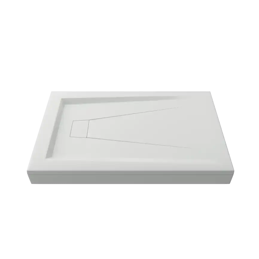 Панель для душевого поддона Good Door Атриум 130х90 Белый ПС фото 2