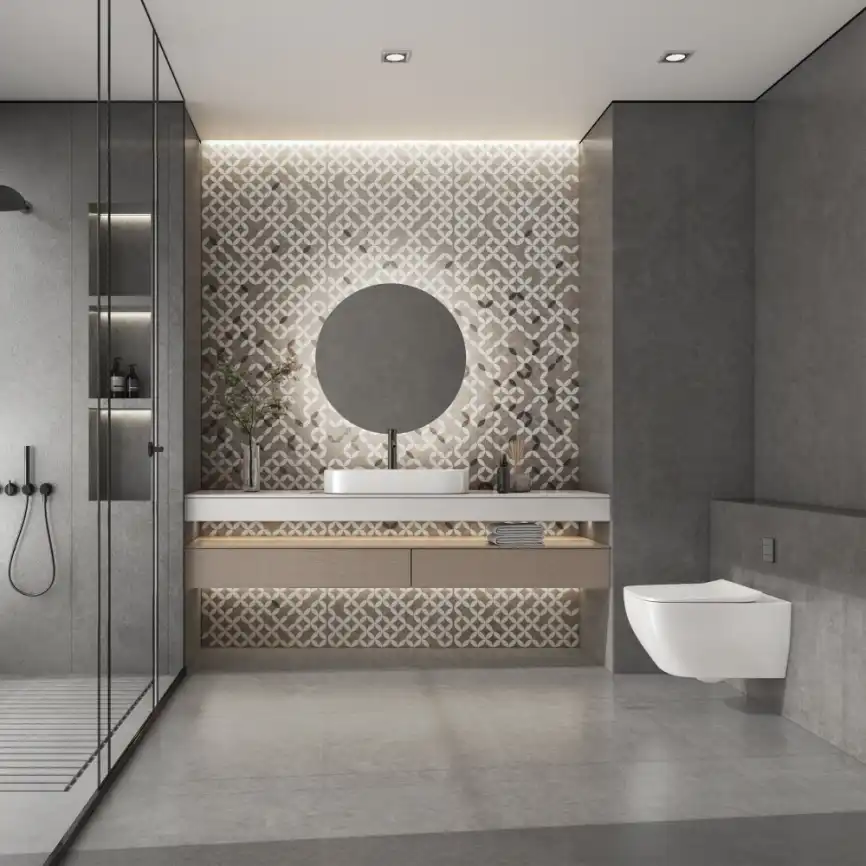 Керамогранит AVS by Italian Design Antica Amuleto D?cor 60x120 Lappato, серый фото 8