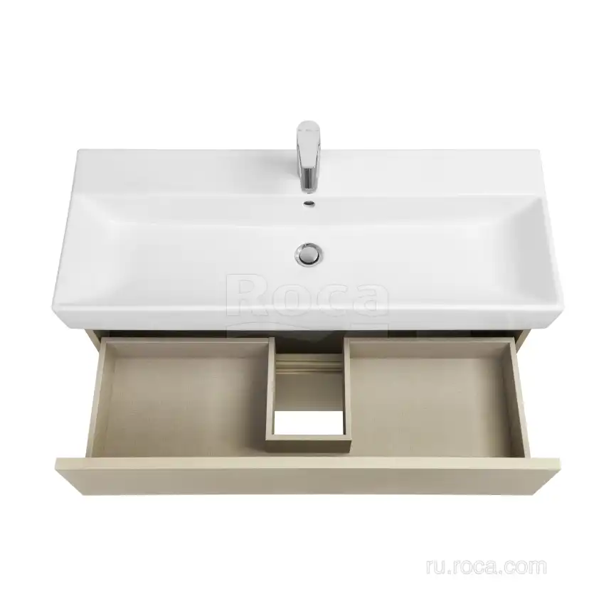 Тумбы под раковину Roca Oleta 100 A857641515 подвесная, цвет, Капучино фото 3