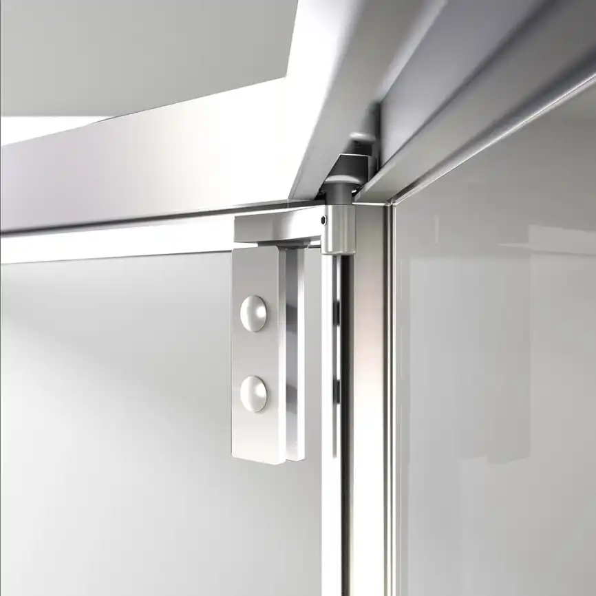 Душевой уголок Vincea Show 100х100 VSP1-4SH100CL, профиль хром, стекло Прозрачное фото 3