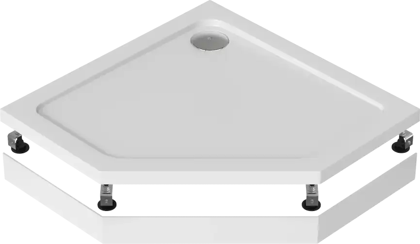 Душевой поддон Bas Пента 100х100 акриловый ПН00063 Белый фото 2