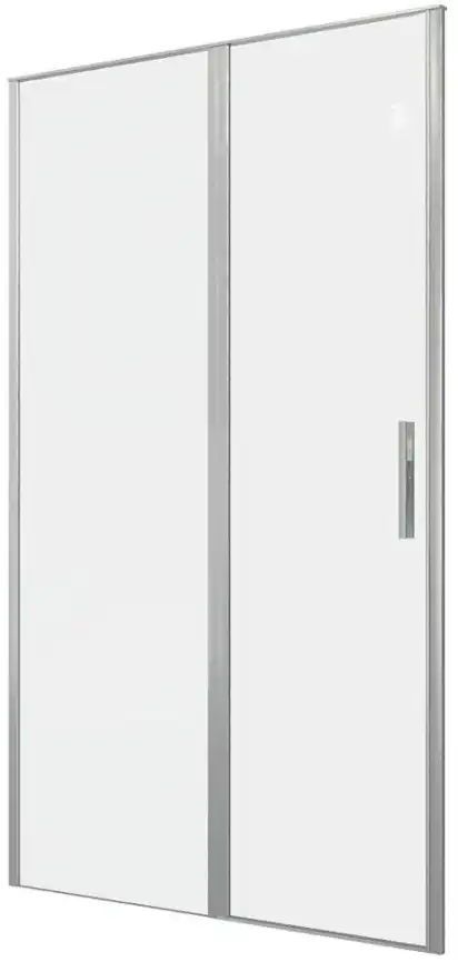 Душевая дверь Allen Brau Priority 120 см, 3.31008.BA, профиль Серебро, стекло Прозрачное фото 2