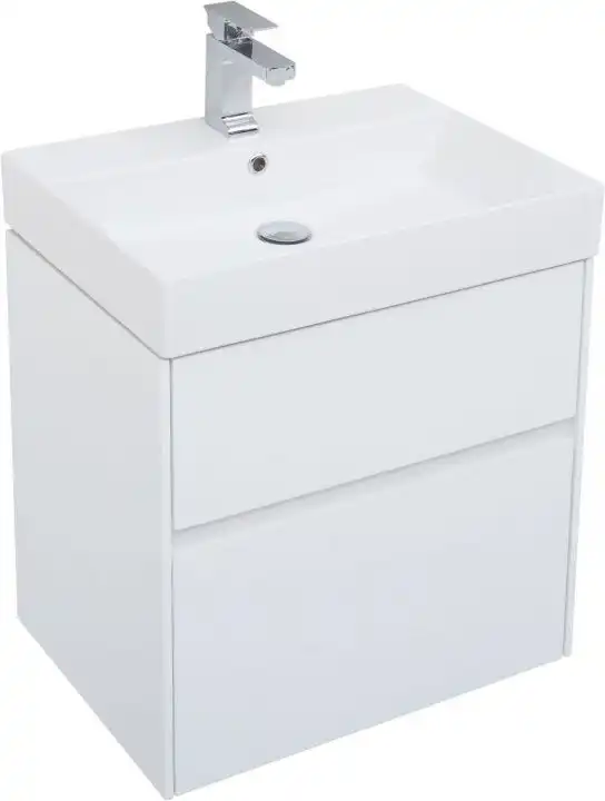 Тумба под раковину Aquanet Бруклин 60 белый 203958 фото 1