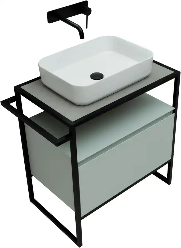 Тумба под раковину Allen Brau Priority 70 1.31001.PWM папирус матовый фото 8