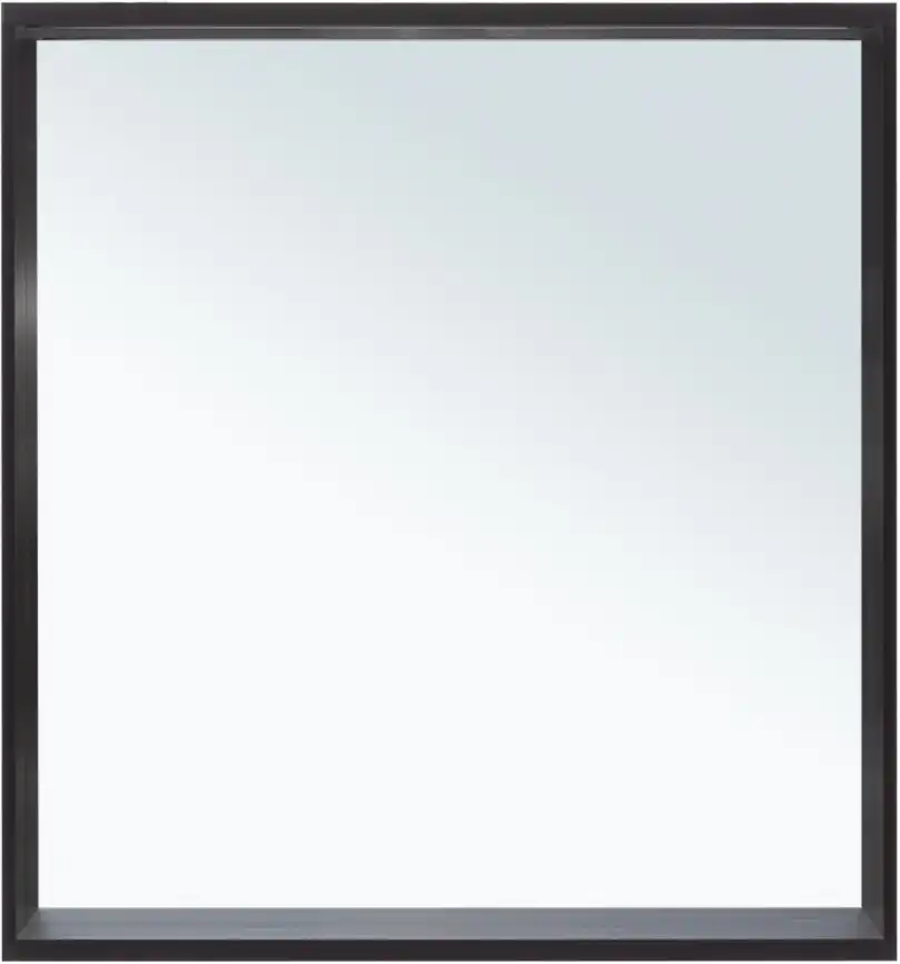 Зеркало Allen Brau Reality 70х75 1.32017.BB с подстветкой, сенсорный выключатель, Черный фото 4
