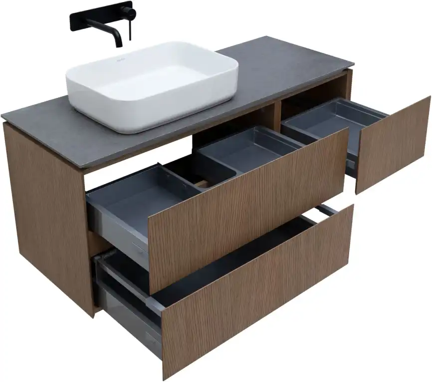 Тумба под раковину Allen Brau Infinity 120 1.21005.NO L дуб фото 9