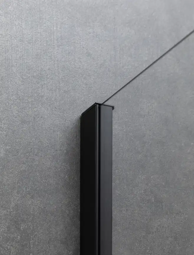 Душевой уголок Allen Brau Priority 140x80 3.31012.BBA + 3.31015.BBA черный браш фото 4