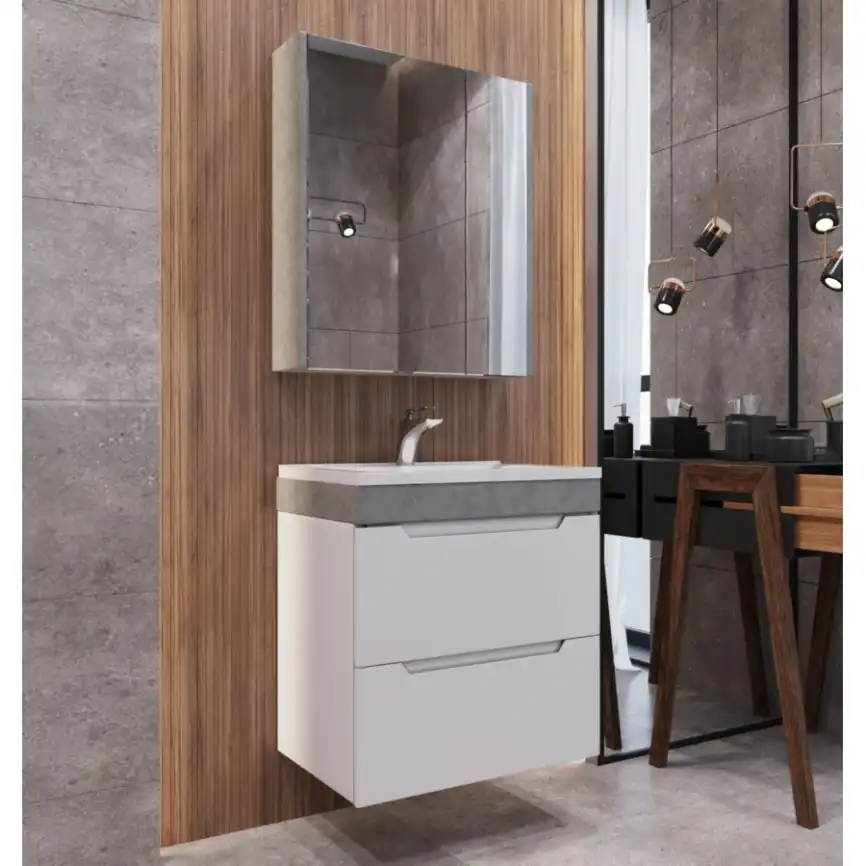 Зеркальный шкаф AURA ЭЛЕН 65 фото 4