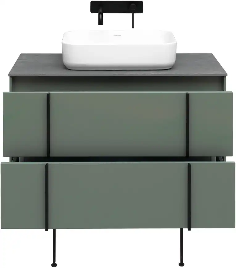 Тумба под раковину Allen Brau Reality 90 1.32006.CGM олива матовый фото 29