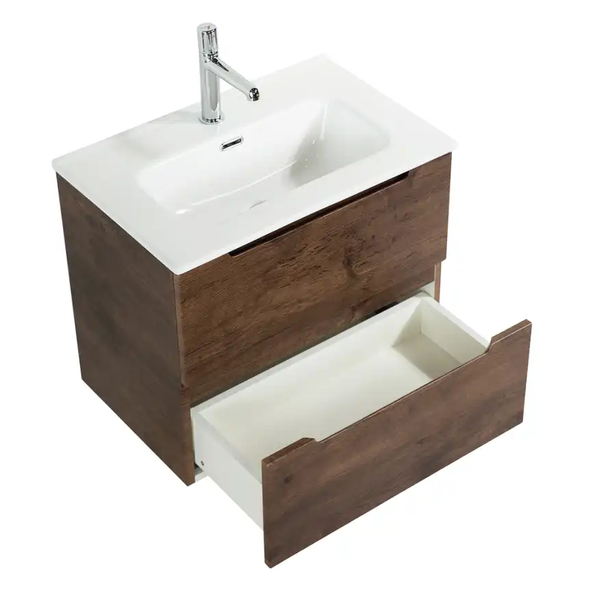 Тумба под раковину BelBagno ETNA39-500/390-2C-SO-RW-P подвесная Rovere Moro фото 4