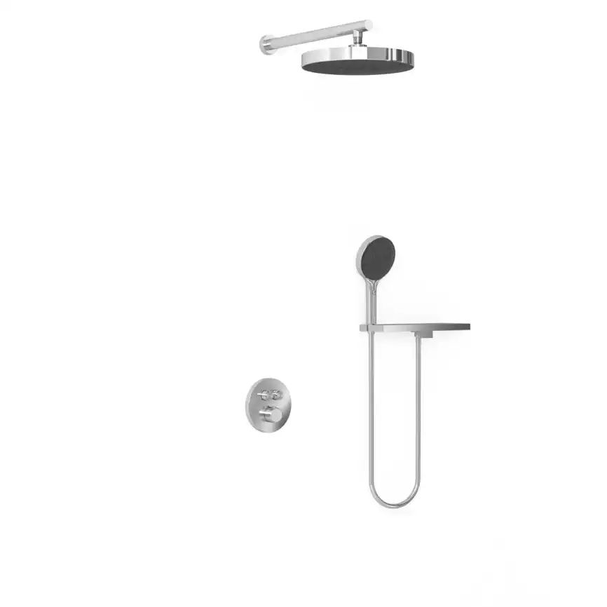 Душевая система  Vincea Inspire VSFW-3I22MT2RCH VSFW-3I22MT2RCH  с термостатом, встраиваемая, хром фото 2