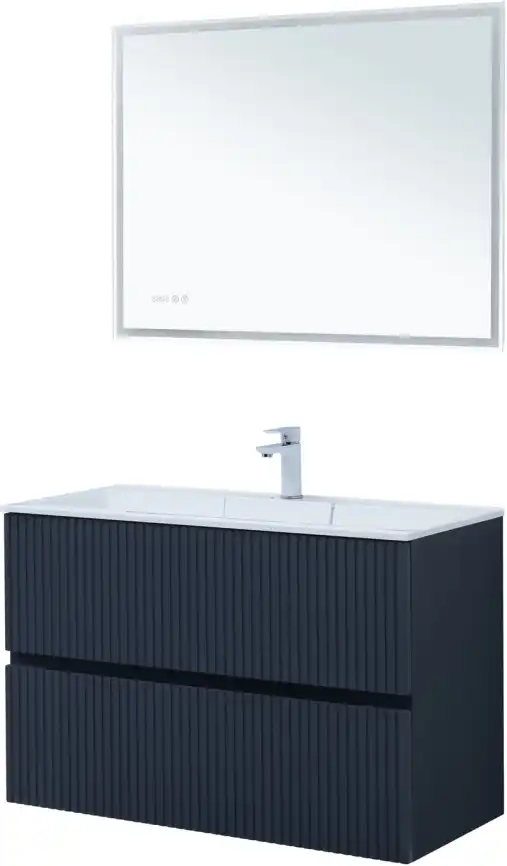 Тумба под раковину Aquanet Джейн 100 маренго 313304 фото 11