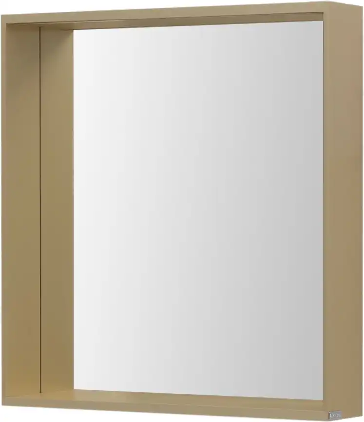 Зеркало Allen Brau Reality 70х75 1.32017.03 с подстветкой, сенсорный выключатель, Латунь фото 5