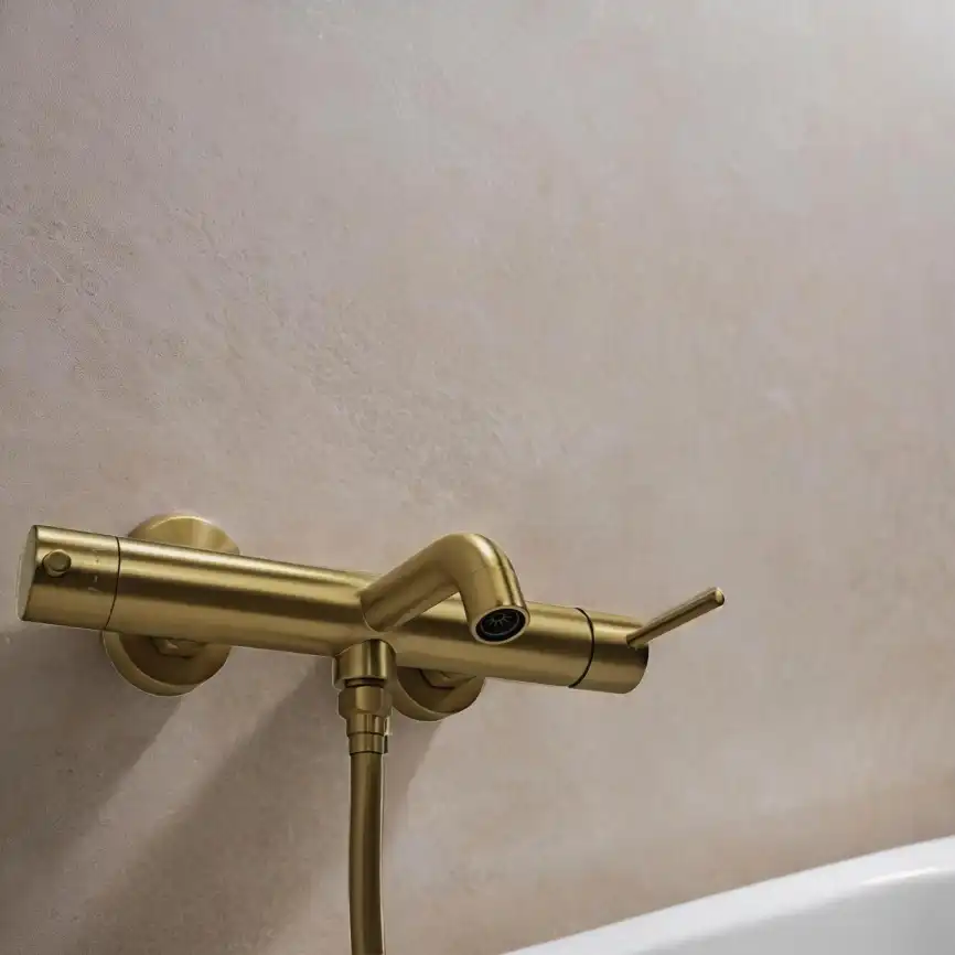 Смесители для ванны AVS Slimmer 811-111-BG, брашированное золото фото 6