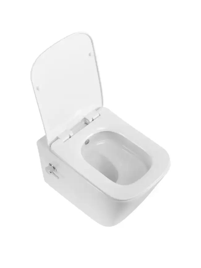 Унитаз подвесной BelBagno KRAFT BB7106CH-TOR-BS/SC с сиденьем, функцией биде и смесителем фото 2