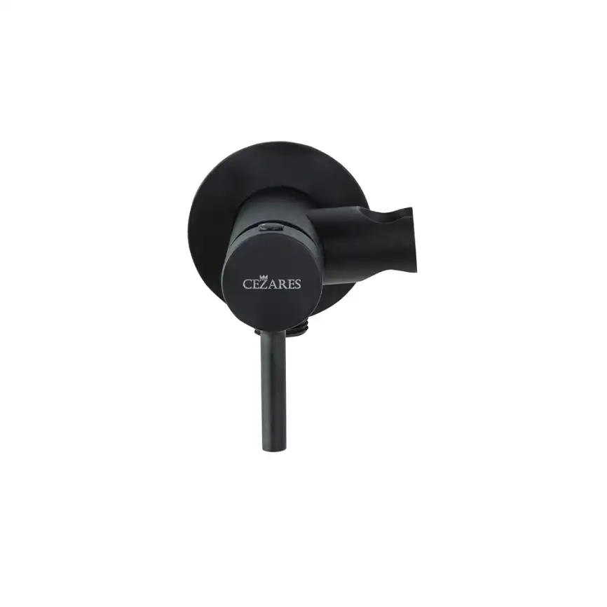 Смеситель для гигиенического душа Cezares CZR-DA1-NOP, Черный матовый фото 3