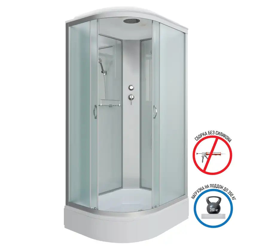 Душевая кабина Niagara Classic 130х90х215 NG-33394-14R средний поддон, без гидромассажа, 333944R фото 1