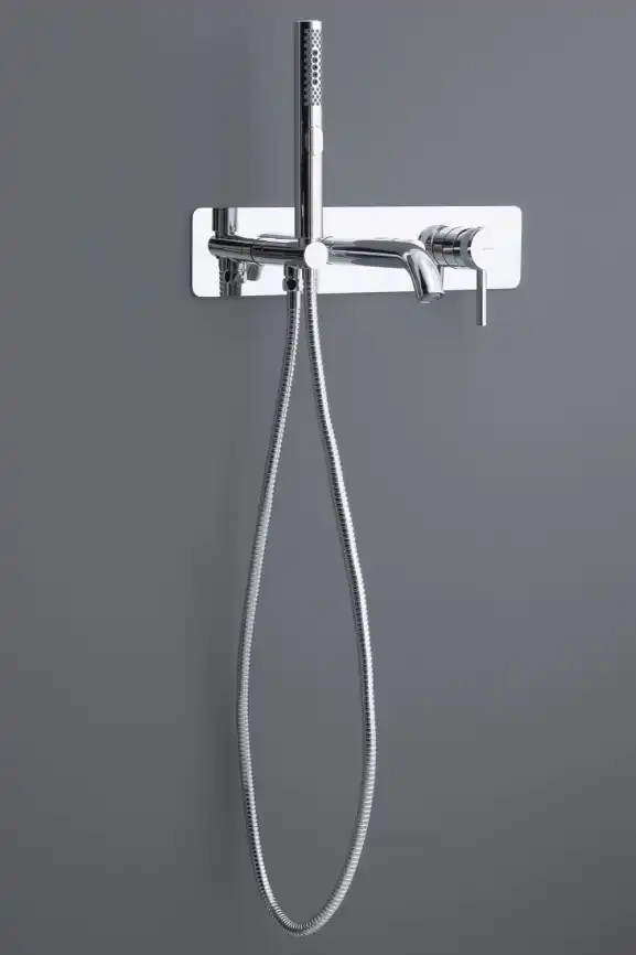 Смеситель для ванны с душем Allen Brau Priority 5.31006-00 встраиваемый, с внутренней частью, Хром фото 10