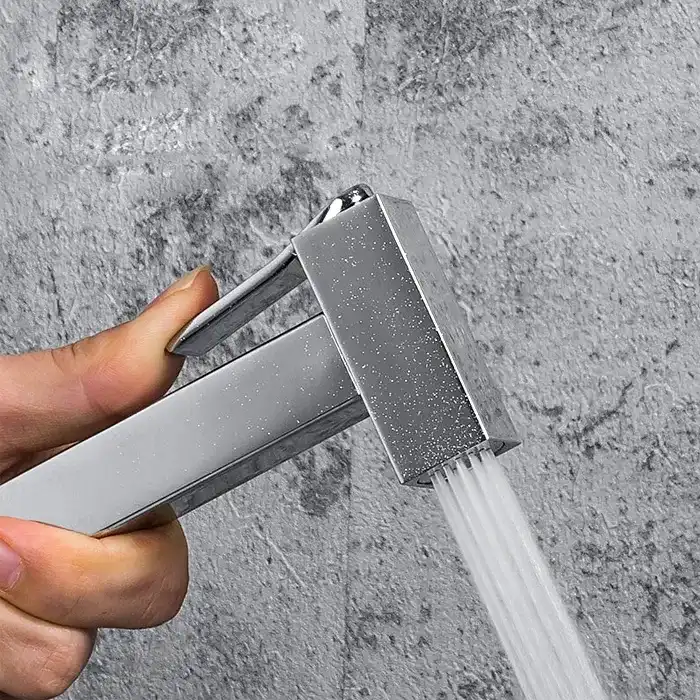 Гигиенический душ со смесителем Gappo G7207-40 термостатический, встраиваемый, Хром фото 4