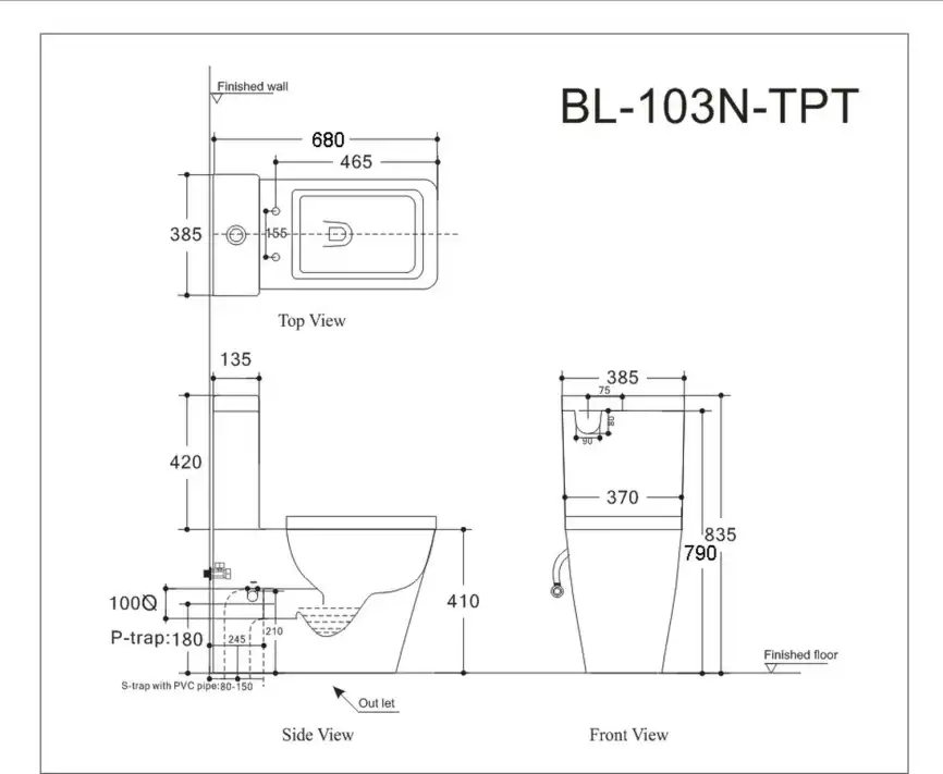 Унитаз напольный Logan L2C с сидением Soft Close -SLIMSEAT фото 2