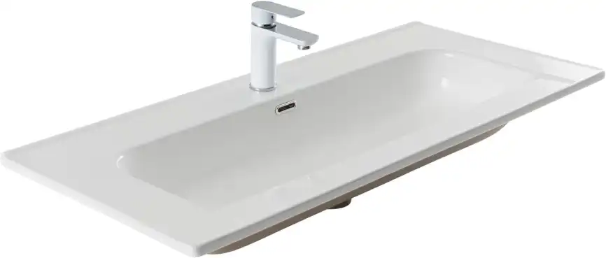 Раковина Aquanet Alba 100 белая фото 3