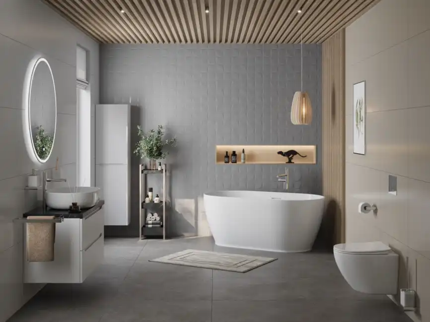 Акриловая ванна BELBAGNO 150х80 BB413-1500-800 овальная, отдельностоящая, Белая фото 5
