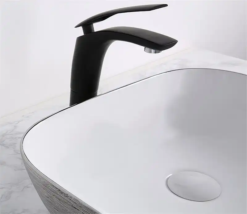 Раковина накладная CeramaLux 460х330х130 D1333H131, цвет Белый / Серый фото 7