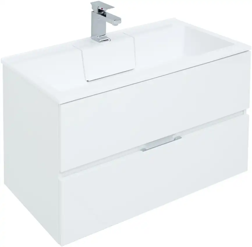 Тумба под раковину Aquanet Алвита 90 белый 235340 фото 5