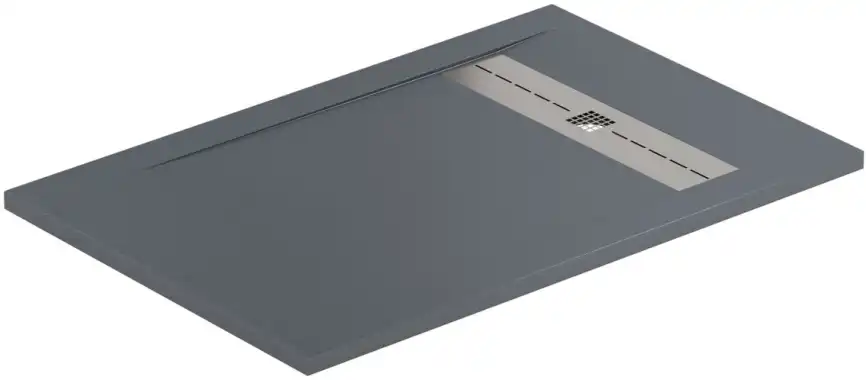 Душевой поддон Allen Brau Infinity 120x80 8.21002-BGM из искусственного камня синий матовый фото 3