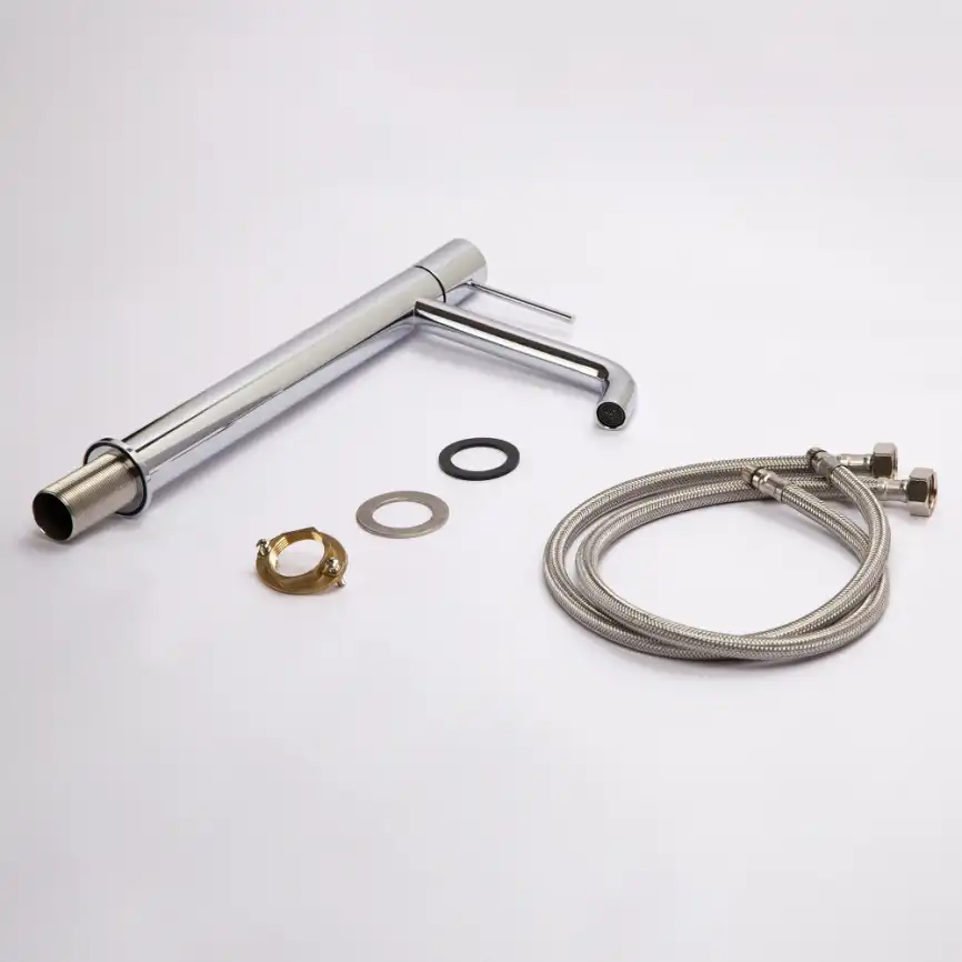 Смесители для раковины AVS Slimmer 811-101-CR высокий, хром фото 14